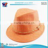 Design Your Own Orange Cowboy Hat With Print Logo thumbnail-1