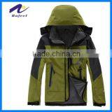 Man Ski Soft Shell Jacket Black Green thumbnail-1