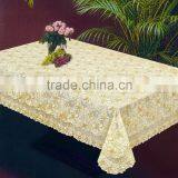 GOLDEN PVC TABLECLOTH-ZT-8018A 137X182CM