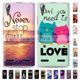 Stock Avaliable ! Art Printed Soft TPU Gel Case For Lenovo A6000 Back Cover Silicone Case For Lenovo A6000 Soft Skin Cover thumbnail-2