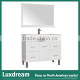 Mordern Bathroom Furniture With Metal Cabinet Legs
