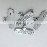 Custom Made Zinc Alloy Metal Name Tag Custom Metal Jewelry Tags thumbnail-1