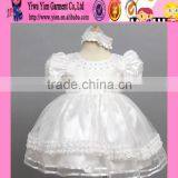 Elegant White 18 Months Baby Dress Hairband Free 18 Months Baby Dress thumbnail-1