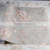 Decoration Materials Embossed Effect Pvc Wallpaper thumbnail-2