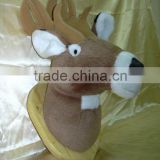 Reindeer Head with Wooden