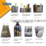 Home Storage Bathroom Holder/ Mesh , Storage Laundry Baskets Bag Cube thumbnail-4