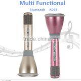 Gloden K068 Mini Karaoke Player Wireless Condenser Microphone With Mic Speaker KTV Singing Record for Smart Phones Computer thumbnail-3