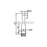 D6.5 M12 Plug Series Non-flush Standard Inductive Proximity Sensor With Short Body thumbnail-2