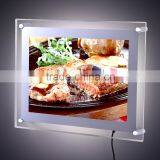 Elegant Design Single Side Frameless LED Crystal Led Light Box