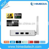 China Wholesale Ultra Output Android TV Box Himedia Q5pro quad core Kodi 16.0 Google set top box