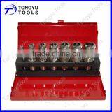7 Piece HSS Annular Core Cutter Drill Bit Set thumbnail-1