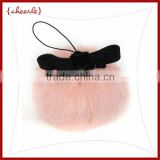 6CM 7CM orange rabbit fur ball garment accessory shoe accessory