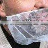 Non-woven White Surgical Beard Cover thumbnail-1