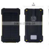 High Quality Mini 10000 Mah Rohs Solar Cell Phone Charger Power Bank thumbnail-2