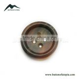 Brown Horn Suit Buttons