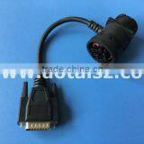 OBDII Car Diagnostic Tool J1939 M+F To DB15 Truck Adapter Cables thumbnail-1