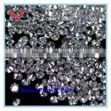 Brilliant Machine Cut Round 1.50mm White CZ Gold Star thumbnail-3
