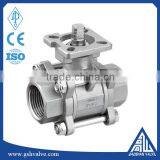 Stainless Steel 304/316L 3pc Inter Thread Ball Valve thumbnail-5