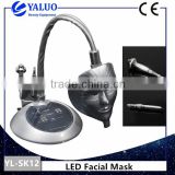 Led therapy facial beauty mask with portable shape