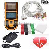 Digital 1-channel Handheld Electrocardiograph ECG EKG Machine thumbnail-1