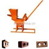 China Hot sale hollow block machine refractory brick block machinery