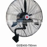 high efficiency rotary-type industrial wall fan with protective cover
