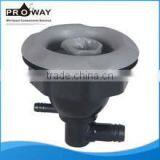 Stainless Steel 5" Directional Chromed Plastic Nozzle