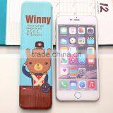 Factory Wholesale Metal Pencil Case Rectangular Cartoon Metal Tin Case thumbnail-2