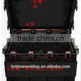 OEM Blow Molding Plastic Carrying Tool Case Hard Plastic Wine Carrying Case