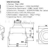 TS*88HS Rubber Tact Switch Cap,8*8*6 PCB 4 Pin Tact Switch^ thumbnail-2