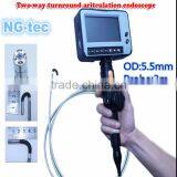 Police Equipemnt Inspection Camera With 5.5mm 2ways Articulating Cable thumbnail-1