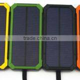 Two Usb Phone Charger 12000mah Solar Bank thumbnail-2