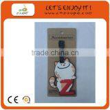 Rubber Custom Cartoon Shape Hard Plastic Luggage Tag thumbnail-1