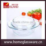 3.5L Transparent Tempered Glass Bowl Set ,glass Crystal Pot thumbnail-1