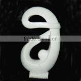 White Marble Modern Abstract Sculpture thumbnail-1