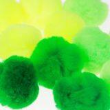 Green DIY Polypropylene Pompom thumbnail-2