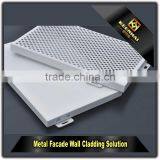 Laser Cutting Exterior Building Facade Panel Aluminum Curtain Wall Profile thumbnail-2