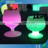 LED Bar Furniture Plastic Wine Barrel With RGB Light Colorful Changing thumbnail-1