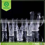 best quality drinking water glass set water pitcher sets