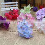 Silk Artificial Hydrangea Flower Heads Fake Flower for Celebration thumbnail-1