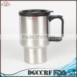 NBRSC 14oz Stainless Steel Tralve Cofee Tumbler,Stainless Steel Car Travel Mug, Travel Mug With Handle thumbnail-1