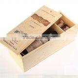 Custom Solid Pine Cheap Wooden Wine Boxes Wholesale thumbnail-1