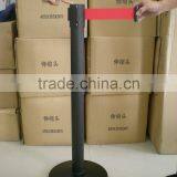 Retractable Railing Stand With Red String thumbnail-1