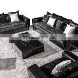 New Fashion Black Sofa Set for Home Hotel thumbnail-1
