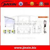 JINXIN Hot Sale Stainless Steel Glass Spigot for Pool Fence thumbnail-1