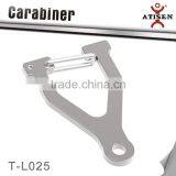 Lucky New Flat Stainless Steel Letter Shaped Carabiner Promotion thumbnail-1