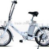 20 Inch Fashionable CE Foldable Electric Folding Bike for Women thumbnail-1