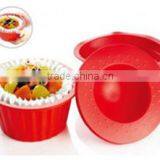 3pc Silicone Cake Mold Set thumbnail-1