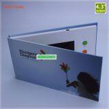 4.3 Inch Lcd Video Brochure With Video Screen , Hard Cover Video Greeting Card thumbnail-1