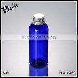 60ml Blue Pet Dropper Bottle Cosmetic Container Pet Dropper Bottle Wholesale thumbnail-3